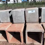 LOTE 107 - CAIXAS DE CONCRETO QUADRADAS 66CM X 66CM (NO ESTADO)