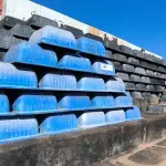 LOTE 068 - 01 LOTE COM CUBAS PLASTICA PARA CONSTRUÇAO (NO ESTADO)