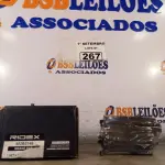 LOTE 267 - 01 PASTILHA DE FREIO DE CERÂMICA DO CRUZE. (NO ESTADO) ATENÇÃO! FAZER A VISITAÇÃO ANTES DE ARREMATAR, NÃO SABEMOS SE FUNCIONA. LEILÃO NÃO TEM GARANTIA E NEM DEVOLUÇÃO, SUJEITO A POSSÍVEIS AVARIAS VISÍVEIS/OCULTAS E/OU AUSÊNCIA DE COMPONENTES.