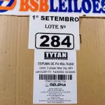 LOTE 284 - 12 TUBOS DE ESPUMA PU MULTIUSO TYTAN. (NO ESTADO) ATENÇÃO! FAZER A VISITAÇÃO ANTES DE ARREMATAR, NÃO SABEMOS SE FUNCIONA. LEILÃO NÃO TEM GARANTIA E NEM DEVOLUÇÃO, SUJEITO A POSSÍVEIS AVARIAS VISÍVEIS/OCULTAS E/OU AUSÊNCIA DE COMPONENTES.