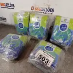 LOTE 503 - 05 PACOTES DE LUVAS DE LÁTEX SILVER TAMANHO “P”. (NO ESTADO) ATENÇÃO! FAZER A VISITAÇÃO ANTES DE ARREMATAR, NÃO SABEMOS SE FUNCIONA. LEILÃO NÃO TEM GARANTIA E NEM DEVOLUÇÃO, SUJEITO A POSSÍVEIS AVARIAS VISÍVEIS/OCULTAS E/OU AUSÊNCIA DE COMPONENTES.