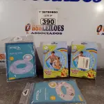 LOTE 390 - 04 BOIAS INFANTIL. (NO ESTADO) ATENÇÃO! FAZER A VISITAÇÃO ANTES DE ARREMATAR, NÃO SABEMOS SE FUNCIONA. LEILÃO NÃO TEM GARANTIA E NEM DEVOLUÇÃO, SUJEITO A POSSÍVEIS AVARIAS VISÍVEIS/OCULTAS E/OU AUSÊNCIA DE COMPONENTES.