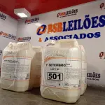 LOTE 501 - 20 LITROS DE ESPUMA HIGIENIZADORA PARA ANTISSEPSIA INSTANTÂNEA DAS MÃOS. (NO ESTADO) ATENÇÃO! FAZER A VISITAÇÃO ANTES DE ARREMATAR, NÃO SABEMOS SE FUNCIONA. LEILÃO NÃO TEM GARANTIA E NEM DEVOLUÇÃO, SUJEITO A POSSÍVEIS AVARIAS VISÍVEIS/OCULTAS E/OU AUSÊNCIA DE COMPONENTES.
