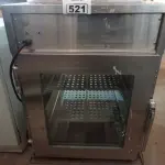 LOTE 521 - 01 ESTUFA INDUSTRIAL EM INOX. (NO ESTADO) ATENÇÃO! FAZER A VISITAÇÃO ANTES DE ARREMATAR, NÃO SABEMOS SE FUNCIONA. LEILÃO NÃO TEM GARANTIA E NEM DEVOLUÇÃO, SUJEITO A POSSÍVEIS AVARIAS VISÍVEIS/OCULTAS E/OU AUSÊNCIA DE COMPONENTES.