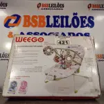 LOTE 421 - 01 CADEIRA DE DESCANSO PARA BEBES. (NO ESTADO) ATENÇÃO! FAZER A VISITAÇÃO ANTES DE ARREMATAR, NÃO SABEMOS SE FUNCIONA. LEILÃO NÃO TEM GARANTIA E NEM DEVOLUÇÃO, SUJEITO A POSSÍVEIS AVARIAS VISÍVEIS/OCULTAS E/OU AUSÊNCIA DE COMPONENTES.