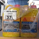 LOTE 370 - 04 GALÕES DE SIKANOL ALVENARIA 3,6L, ADITIVO PLASTIFICANTE PARA ARGAMASSA DE ASSENTAMENTO E REBOCO. (NO ESTADO) ATENÇÃO! FAZER A VISITAÇÃO ANTES DE ARREMATAR, NÃO SABEMOS SE FUNCIONA. LEILÃO NÃO TEM GARANTIA E NEM DEVOLUÇÃO, SUJEITO A POSSÍVEIS AVARIAS VISÍVEIS/OCULTAS E/OU AUSÊNCIA DE COMPONENTES.