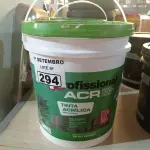 LOTE 294 - 01 BALDE DE TINTA ACRÍLICA INTERIORES 18L NA COR CONCRETO FOSCO. (NO ESTADO) ATENÇÃO! FAZER A VISITAÇÃO ANTES DE ARREMATAR, NÃO SABEMOS SE FUNCIONA. LEILÃO NÃO TEM GARANTIA E NEM DEVOLUÇÃO, SUJEITO A POSSÍVEIS AVARIAS VISÍVEIS/OCULTAS E/OU AUSÊNCIA DE COMPONENTES.