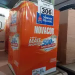 LOTE 306 - 01 LATA DE TINTA SHERWIN WILLIAMS NOVACOR SEM CHEIRO SEMIBRILHO INTERIORES/EXTERIORES 18L NA COR PALHA. (NO ESTADO) ATENÇÃO! FAZER A VISITAÇÃO ANTES DE ARREMATAR, NÃO SABEMOS SE FUNCIONA. LEILÃO NÃO TEM GARANTIA E NEM DEVOLUÇÃO, SUJEITO A POSSÍVEIS AVARIAS VISÍVEIS/OCULTAS E/OU AUSÊNCIA DE COMPONENTES.