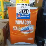 LOTE 301 - 01 LATA DE TINTA SHERWIN WILLIAMS NOVACOR SEM CHEIRO SEMIBRILHO INTERIORES/EXTERIORES 18L NA COR MARFIM. (NO ESTADO) ATENÇÃO! FAZER A VISITAÇÃO ANTES DE ARREMATAR, NÃO SABEMOS SE FUNCIONA. LEILÃO NÃO TEM GARANTIA E NEM DEVOLUÇÃO, SUJEITO A POSSÍVEIS AVARIAS VISÍVEIS/OCULTAS E/OU AUSÊNCIA DE COMPONENTES.