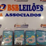 LOTE 442 - 04 BOIAS INFANTIL. (NO ESTADO) ATENÇÃO! FAZER A VISITAÇÃO ANTES DE ARREMATAR, NÃO SABEMOS SE FUNCIONA. LEILÃO NÃO TEM GARANTIA E NEM DEVOLUÇÃO, SUJEITO A POSSÍVEIS AVARIAS VISÍVEIS/OCULTAS E/OU AUSÊNCIA DE COMPONENTES.