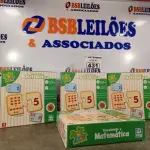 LOTE 431 - 04 JOGOS DESCOBRINDO A MATEMÁTICA. (NO ESTADO) ATENÇÃO! FAZER A VISITAÇÃO ANTES DE ARREMATAR, NÃO SABEMOS SE FUNCIONA. LEILÃO NÃO TEM GARANTIA E NEM DEVOLUÇÃO, SUJEITO A POSSÍVEIS AVARIAS VISÍVEIS/OCULTAS E/OU AUSÊNCIA DE COMPONENTES.