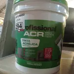 LOTE 294 - 01 BALDE DE TINTA ACRÍLICA INTERIORES 18L NA COR CONCRETO FOSCO. (NO ESTADO) ATENÇÃO! FAZER A VISITAÇÃO ANTES DE ARREMATAR, NÃO SABEMOS SE FUNCIONA. LEILÃO NÃO TEM GARANTIA E NEM DEVOLUÇÃO, SUJEITO A POSSÍVEIS AVARIAS VISÍVEIS/OCULTAS E/OU AUSÊNCIA DE COMPONENTES.
