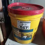 LOTE 567 - 01 BALDE DE SIKANOL ALVENARIA 18L, ADITIVO PLASTIFICANTE PARA ARGAMASSA DE ASSENTAMENTO E REBOCO. (NO ESTADO) ATENÇÃO! FAZER A VISITAÇÃO ANTES DE ARREMATAR, NÃO SABEMOS SE FUNCIONA. LEILÃO NÃO TEM GARANTIA E NEM DEVOLUÇÃO, SUJEITO A POSSÍVEIS AVARIAS VISÍVEIS/OCULTAS E/OU AUSÊNCIA DE COMPONENTES.