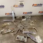 LOTE 489 - 01 LOTE COM VÁRIAS FECHADURAS MARCAS E MODELOS DIVERSOS. (NO ESTADO) ATENÇÃO! FAZER A VISITAÇÃO ANTES DE ARREMATAR, NÃO SABEMOS SE FUNCIONA. LEILÃO NÃO TEM GARANTIA E NEM DEVOLUÇÃO, SUJEITO A POSSÍVEIS AVARIAS VISÍVEIS/OCULTAS E/OU AUSÊNCIA DE COMPONENTES.