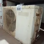 LOTE 535 - 01 CONDENSADORA COM AVARIAS. (NO ESTADO) ATENÇÃO! FAZER A VISITAÇÃO ANTES DE ARREMATAR, NÃO SABEMOS SE FUNCIONA. LEILÃO NÃO TEM GARANTIA E NEM DEVOLUÇÃO, SUJEITO A POSSÍVEIS AVARIAS VISÍVEIS/OCULTAS E/OU AUSÊNCIA DE COMPONENTES.