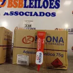 LOTE 338 - 01 LOTE COM VÁRIAS BISNAGAS DE ADESIVO PLÁSTICO PARA TUBOS E CONEXÕES DE PVC RÍGIDO. (NO ESTADO) ATENÇÃO! FAZER A VISITAÇÃO ANTES DE ARREMATAR, NÃO SABEMOS SE FUNCIONA. LEILÃO NÃO TEM GARANTIA E NEM DEVOLUÇÃO, SUJEITO A POSSÍVEIS AVARIAS VISÍVEIS/OCULTAS E/OU AUSÊNCIA DE COMPONENTES.