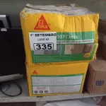 LOTE 335 - 02 CAIXAS COM SIKA TOP 107 CINZA 18KG, ARGAMASSA POLIMÉRICA IMPERMEABILIZANTE DE ALTO DESEMPENHO. (NO ESTADO) ATENÇÃO! FAZER A VISITAÇÃO ANTES DE ARREMATAR, NÃO SABEMOS SE FUNCIONA. LEILÃO NÃO TEM GARANTIA E NEM DEVOLUÇÃO, SUJEITO A POSSÍVEIS AVARIAS VISÍVEIS/OCULTAS E/OU AUSÊNCIA DE COMPONENTES.