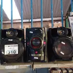 LOTE 310 - 01 APARELHO DE SOM 3X1 MARCA LG. (NO ESTADO) ATENÇÃO! FAZER A VISITAÇÃO ANTES DE ARREMATAR, NÃO SABEMOS SE FUNCIONA. LEILÃO NÃO TEM GARANTIA E NEM DEVOLUÇÃO, SUJEITO A POSSÍVEIS AVARIAS VISÍVEIS/OCULTAS E/OU AUSÊNCIA DE COMPONENTES.