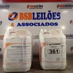 LOTE 361 - 20 LITROS DE SABONETE DE ESPUMA ANTISSÉPTICO. (NO ESTADO) ATENÇÃO! FAZER A VISITAÇÃO ANTES DE ARREMATAR, NÃO SABEMOS SE FUNCIONA. LEILÃO NÃO TEM GARANTIA E NEM DEVOLUÇÃO, SUJEITO A POSSÍVEIS AVARIAS VISÍVEIS/OCULTAS E/OU AUSÊNCIA DE COMPONENTES.