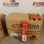 LOTE 338 - 01 LOTE COM VÁRIAS BISNAGAS DE ADESIVO PLÁSTICO PARA TUBOS E CONEXÕES DE PVC RÍGIDO. (NO ESTADO) ATENÇÃO! FAZER A VISITAÇÃO ANTES DE ARREMATAR, NÃO SABEMOS SE FUNCIONA. LEILÃO NÃO TEM GARANTIA E NEM DEVOLUÇÃO, SUJEITO A POSSÍVEIS AVARIAS VISÍVEIS/OCULTAS E/OU AUSÊNCIA DE COMPONENTES.