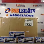 LOTE 322 - 01 LOTE COM VÁRIOS REATORES ELETRÔNICOS PARA LÂMPADAS FLUORESCENTE 2X16W. (NO ESTADO) ATENÇÃO! FAZER A VISITAÇÃO ANTES DE ARREMATAR, NÃO SABEMOS SE FUNCIONA. LEILÃO NÃO TEM GARANTIA E NEM DEVOLUÇÃO, SUJEITO A POSSÍVEIS AVARIAS VISÍVEIS/OCULTAS E/OU AUSÊNCIA DE COMPONENTES.