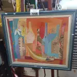 LOTE 448 - 01 QUADRO DECORATIVO. (NO ESTADO) ATENÇÃO! FAZER A VISITAÇÃO ANTES DE ARREMATAR, NÃO SABEMOS SE FUNCIONA. LEILÃO NÃO TEM GARANTIA E NEM DEVOLUÇÃO, SUJEITO A POSSÍVEIS AVARIAS VISÍVEIS/OCULTAS E/OU AUSÊNCIA DE COMPONENTES.