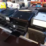 LOTE 302 - 10 IMPRESSORAS MARCAS E MODELOS DIVERSOS PARA RETIRADA DE PEÇAS. (NO ESTADO) ATENÇÃO! FAZER A VISITAÇÃO ANTES DE ARREMATAR, NÃO SABEMOS SE FUNCIONA. LEILÃO NÃO TEM GARANTIA E NEM DEVOLUÇÃO, SUJEITO A POSSÍVEIS AVARIAS VISÍVEIS/OCULTAS E/OU AUSÊNCIA DE COMPONENTES.