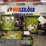 LOTE 384 - 03 QUADRICOPTERO VECTRON. (NO ESTADO) ATENÇÃO! FAZER A VISITAÇÃO ANTES DE ARREMATAR, NÃO SABEMOS SE FUNCIONA. LEILÃO NÃO TEM GARANTIA E NEM DEVOLUÇÃO, SUJEITO A POSSÍVEIS AVARIAS VISÍVEIS/OCULTAS E/OU AUSÊNCIA DE COMPONENTES.