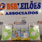 LOTE 437 - 04 BOIAS INFANTIL. (NO ESTADO) ATENÇÃO! FAZER A VISITAÇÃO ANTES DE ARREMATAR, NÃO SABEMOS SE FUNCIONA. LEILÃO NÃO TEM GARANTIA E NEM DEVOLUÇÃO, SUJEITO A POSSÍVEIS AVARIAS VISÍVEIS/OCULTAS E/OU AUSÊNCIA DE COMPONENTES.