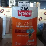LOTE 286 - 01 LATA DE TINTA IQUINE DELANIL RENDE MUITO EXTERIORES/ INTERIORES ACRÍLICO STANDARD 18L NA COR BOI CAPRICHOSO. (NO ESTADO) ATENÇÃO! FAZER A VISITAÇÃO ANTES DE ARREMATAR, NÃO SABEMOS SE FUNCIONA. LEILÃO NÃO TEM GARANTIA E NEM DEVOLUÇÃO, SUJEITO A POSSÍVEIS AVARIAS VISÍVEIS/OCULTAS E/OU AUSÊNCIA DE COMPONENTES.