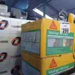 LOTE 299 - 02 CAIXAS COM SIKA TOP 107 CINZA 18KG, ARGAMASSA POLIMÉRICA IMPERMEABILIZANTE DE ALTO DESEMPENHO. (NO ESTADO) ATENÇÃO! FAZER A VISITAÇÃO ANTES DE ARREMATAR, NÃO SABEMOS SE FUNCIONA. LEILÃO NÃO TEM GARANTIA E NEM DEVOLUÇÃO, SUJEITO A POSSÍVEIS AVARIAS VISÍVEIS/OCULTAS E/OU AUSÊNCIA DE COMPONENTES.