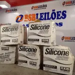 LOTE 326 - 01 LOTE COM VÁRIAS BISNAGAS DE SILICONE MULTIUSO. (NO ESTADO) ATENÇÃO! FAZER A VISITAÇÃO ANTES DE ARREMATAR, NÃO SABEMOS SE FUNCIONA. LEILÃO NÃO TEM GARANTIA E NEM DEVOLUÇÃO, SUJEITO A POSSÍVEIS AVARIAS VISÍVEIS/OCULTAS E/OU AUSÊNCIA DE COMPONENTES.