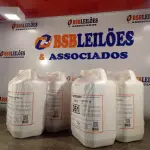 LOTE 361 - 20 LITROS DE SABONETE DE ESPUMA ANTISSÉPTICO. (NO ESTADO) ATENÇÃO! FAZER A VISITAÇÃO ANTES DE ARREMATAR, NÃO SABEMOS SE FUNCIONA. LEILÃO NÃO TEM GARANTIA E NEM DEVOLUÇÃO, SUJEITO A POSSÍVEIS AVARIAS VISÍVEIS/OCULTAS E/OU AUSÊNCIA DE COMPONENTES.
