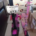 LOTE 473 - 02 PATINETES. (NO ESTADO) ATENÇÃO! FAZER A VISITAÇÃO ANTES DE ARREMATAR, NÃO SABEMOS SE FUNCIONA. LEILÃO NÃO TEM GARANTIA E NEM DEVOLUÇÃO, SUJEITO A POSSÍVEIS AVARIAS VISÍVEIS/OCULTAS E/OU AUSÊNCIA DE COMPONENTES.