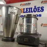 LOTE 455 - 01 LIQUIDIFICADOR INDUSTRIAL. (NO ESTADO) ATENÇÃO! FAZER A VISITAÇÃO ANTES DE ARREMATAR, NÃO SABEMOS SE FUNCIONA. LEILÃO NÃO TEM GARANTIA E NEM DEVOLUÇÃO, SUJEITO A POSSÍVEIS AVARIAS VISÍVEIS/OCULTAS E/OU AUSÊNCIA DE COMPONENTES.