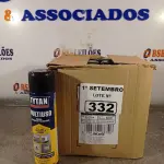 LOTE 332 - 12 TUBOS DE ESPUMA PU MULTIUSO TYTAN. (NO ESTADO) ATENÇÃO! FAZER A VISITAÇÃO ANTES DE ARREMATAR, NÃO SABEMOS SE FUNCIONA. LEILÃO NÃO TEM GARANTIA E NEM DEVOLUÇÃO, SUJEITO A POSSÍVEIS AVARIAS VISÍVEIS/OCULTAS E/OU AUSÊNCIA DE COMPONENTES.