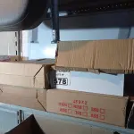 LOTE 578 - 05 LUMINÁRIAS QUADRADAS DE SOBREPOR. (NO ESTADO) ATENÇÃO! FAZER A VISITAÇÃO ANTES DE ARREMATAR, NÃO SABEMOS SE FUNCIONA. LEILÃO NÃO TEM GARANTIA E NEM DEVOLUÇÃO, SUJEITO A POSSÍVEIS AVARIAS VISÍVEIS/OCULTAS E/OU AUSÊNCIA DE COMPONENTES.