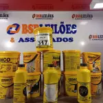 LOTE 317 - 01 LOTE COM VÁRIAS LATAS DE TINTA ASFÁLTICA E ADITIVO IMPERMEABILIZANTE DIVERSOS E 03 FRASCOS DE CONVERTEDOR DE FERRUGEM EM BASE PARA PINTURA. (NO ESTADO) ATENÇÃO! FAZER A VISITAÇÃO ANTES DE ARREMATAR, NÃO SABEMOS SE FUNCIONA. LEILÃO NÃO TEM GARANTIA E NEM DEVOLUÇÃO, SUJEITO A POSSÍVEIS AVARIAS VISÍVEIS/OCULTAS E/OU AUSÊNCIA DE COMPONENTES.