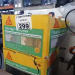 LOTE 299 - 02 CAIXAS COM SIKA TOP 107 CINZA 18KG, ARGAMASSA POLIMÉRICA IMPERMEABILIZANTE DE ALTO DESEMPENHO. (NO ESTADO) ATENÇÃO! FAZER A VISITAÇÃO ANTES DE ARREMATAR, NÃO SABEMOS SE FUNCIONA. LEILÃO NÃO TEM GARANTIA E NEM DEVOLUÇÃO, SUJEITO A POSSÍVEIS AVARIAS VISÍVEIS/OCULTAS E/OU AUSÊNCIA DE COMPONENTES.