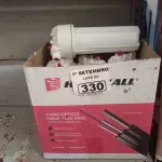 LOTE 330 - 07 FILTROS PARA CAIXA D’AGUA TIPO CAVALETE. (NO ESTADO) ATENÇÃO! FAZER A VISITAÇÃO ANTES DE ARREMATAR, NÃO SABEMOS SE FUNCIONA. LEILÃO NÃO TEM GARANTIA E NEM DEVOLUÇÃO, SUJEITO A POSSÍVEIS AVARIAS VISÍVEIS/OCULTAS E/OU AUSÊNCIA DE COMPONENTES.