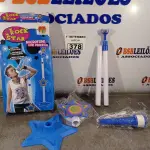 LOTE 378 - 01 MICROFONE COM PEDESTAL ROCK STAR. (NO ESTADO) ATENÇÃO! FAZER A VISITAÇÃO ANTES DE ARREMATAR, NÃO SABEMOS SE FUNCIONA. LEILÃO NÃO TEM GARANTIA E NEM DEVOLUÇÃO, SUJEITO A POSSÍVEIS AVARIAS VISÍVEIS/OCULTAS E/OU AUSÊNCIA DE COMPONENTES.