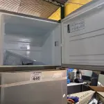 LOTE 446 - 01 GELADEIRA MARCA MABE 220V. (NO ESTADO) ATENÇÃO! FAZER A VISITAÇÃO ANTES DE ARREMATAR, NÃO SABEMOS SE FUNCIONA. LEILÃO NÃO TEM GARANTIA E NEM DEVOLUÇÃO, SUJEITO A POSSÍVEIS AVARIAS VISÍVEIS/OCULTAS E/OU AUSÊNCIA DE COMPONENTES.