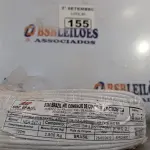 LOTE 155 - 01 ROLO DE CABO FLEXÍVEL 100M 1X2,5MM NA COR BRANCA(NOVO). (NO ESTADO) ATENÇÃO! FAZER A VISITAÇÃO ANTES DE ARREMATAR, NÃO SABEMOS SE FUNCIONA. LEILÃO NÃO TEM GARANTIA E NEM DEVOLUÇÃO, SUJEITO A POSSÍVEIS AVARIAS VISÍVEIS/OCULTAS E/OU AUSÊNCIA DE COMPONENTES.