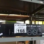 LOTE 168 - 01 AMPLIFICADOR ÁUDIO LEADER PA-600. (NO ESTADO) ATENÇÃO! FAZER A VISITAÇÃO ANTES DE ARREMATAR, NÃO SABEMOS SE FUNCIONA. LEILÃO NÃO TEM GARANTIA E NEM DEVOLUÇÃO, SUJEITO A POSSÍVEIS AVARIAS VISÍVEIS/OCULTAS E/OU AUSÊNCIA DE COMPONENTES.