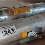 LOTE 243 - 02 ROLOS DE MANTA ASFÁLTICA MULTIUSO. (NO ESTADO) ATENÇÃO! FAZER A VISITAÇÃO ANTES DE ARREMATAR, NÃO SABEMOS SE FUNCIONA. LEILÃO NÃO TEM GARANTIA E NEM DEVOLUÇÃO, SUJEITO A POSSÍVEIS AVARIAS VISÍVEIS/OCULTAS E/OU AUSÊNCIA DE COMPONENTES.