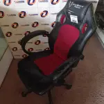 LOTE 464 - 01 CADEIRA GAMER. (NO ESTADO) ATENÇÃO! FAZER A VISITAÇÃO ANTES DE ARREMATAR, NÃO SABEMOS SE FUNCIONA. LEILÃO NÃO TEM GARANTIA E NEM DEVOLUÇÃO, SUJEITO A POSSÍVEIS AVARIAS VISÍVEIS/OCULTAS E/OU AUSÊNCIA DE COMPONENTES.