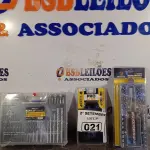 LOTE 021 - 01 MALETA 300 PEÇAS, KIT CHAVE TORK E KIT CHAVE CANHÃO. (NO ESTADO) ATENÇÃO! FAZER A VISITAÇÃO ANTES DE ARREMATAR, NÃO SABEMOS SE FUNCIONA. LEILÃO NÃO TEM GARANTIA E NEM DEVOLUÇÃO, SUJEITO A POSSÍVEIS AVARIAS VISÍVEIS/OCULTAS E/OU AUSÊNCIA DE COMPONENTES.