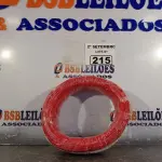 LOTE 215 - 01 ROLO DE CABO FLEXÍVEL 100M 1X2,5MM NA COR VERMELHA(NOVO). (NO ESTADO) ATENÇÃO! FAZER A VISITAÇÃO ANTES DE ARREMATAR, NÃO SABEMOS SE FUNCIONA. LEILÃO NÃO TEM GARANTIA E NEM DEVOLUÇÃO, SUJEITO A POSSÍVEIS AVARIAS VISÍVEIS/OCULTAS E/OU AUSÊNCIA DE COMPONENTES.