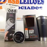 LOTE 088 - 01 COPO E 01 GARRAFA DIGITAL 500ML TÉRMICOS. (NO ESTADO) ATENÇÃO! FAZER A VISITAÇÃO ANTES DE ARREMATAR, NÃO SABEMOS SE FUNCIONA. LEILÃO NÃO TEM GARANTIA E NEM DEVOLUÇÃO, SUJEITO A POSSÍVEIS AVARIAS VISÍVEIS/OCULTAS E/OU AUSÊNCIA DE COMPONENTES.