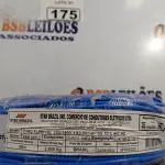 LOTE 175 - 01 ROLO DE CABO FLEXÍVEL 100M 1X2,5MM NA COR AZUL(NOVO). (NO ESTADO) ATENÇÃO! FAZER A VISITAÇÃO ANTES DE ARREMATAR, NÃO SABEMOS SE FUNCIONA. LEILÃO NÃO TEM GARANTIA E NEM DEVOLUÇÃO, SUJEITO A POSSÍVEIS AVARIAS VISÍVEIS/OCULTAS E/OU AUSÊNCIA DE COMPONENTES.